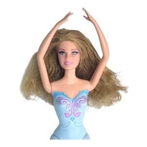 Barbie Doll You Can Be Anything Ballerina Mattel Blue Ballet Body Legs Shoes